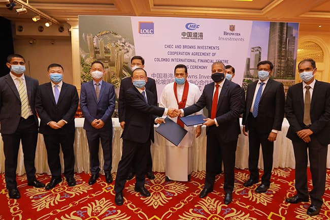 Port City secures first investment with USD 1B CIFC project