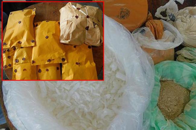 Navy apprehends four suspects with ‘Ice’, heroin and cannabis