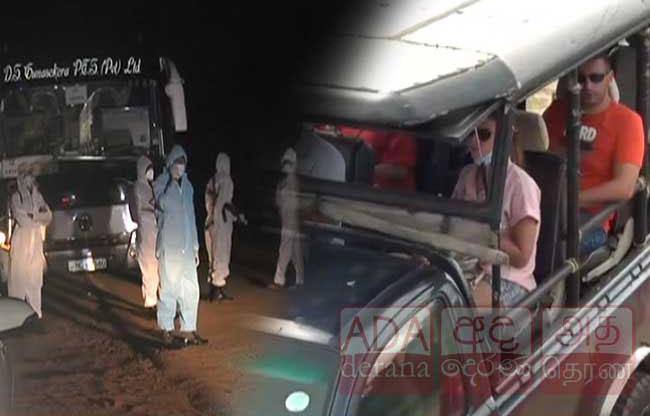 Yala safari drivers who escorted Ukrainian tourists quarantined