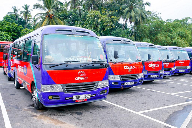 Park & Ride city bus service launched to ease traffic congestion in Colombo