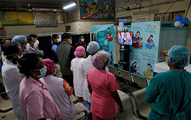 Modi kicks off India’s vaccination campaign, among world’s largest