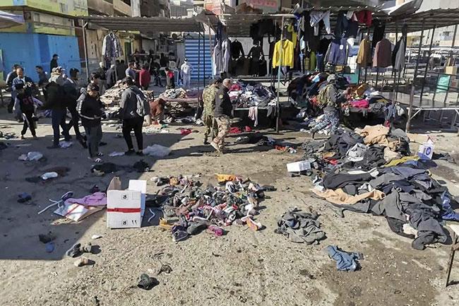 Nearly 30 killed in twin suicide blasts in Baghdad