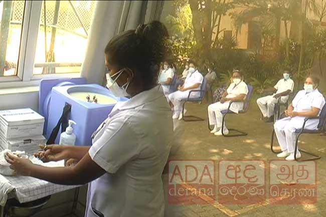 Coronavirus vaccination drill carried out today