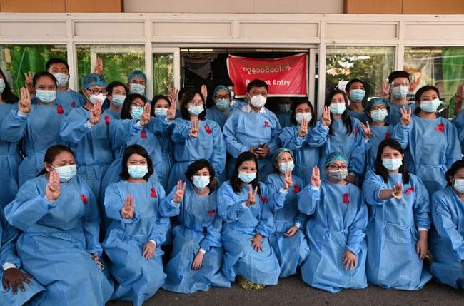 Coronavirus testing collapses in Myanmar after coup