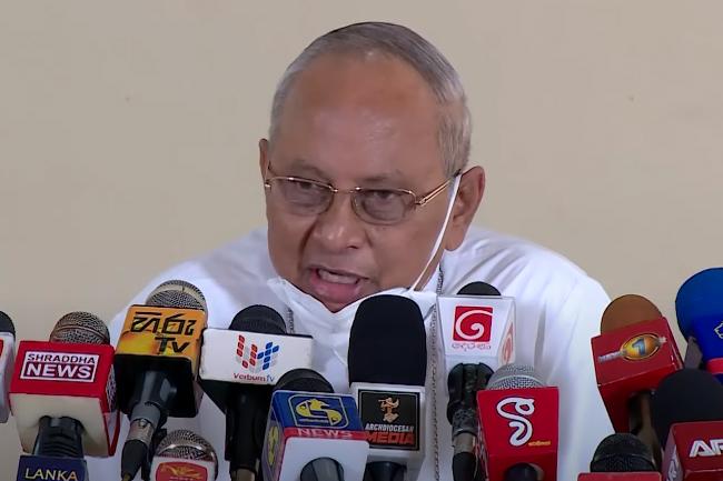 Cardinal to seek international probe if law not enforced over Easter attacks