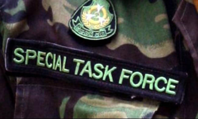 STF raids illegal armory in Katana