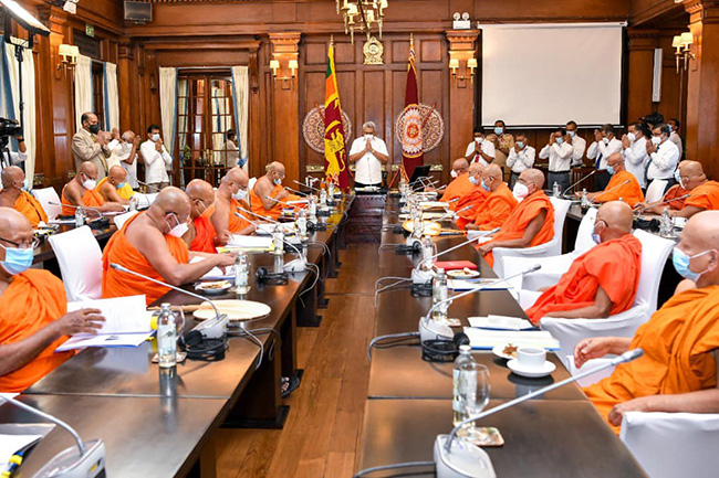 Govt. should not be discouraged by baseless allegations – Maha Sangha