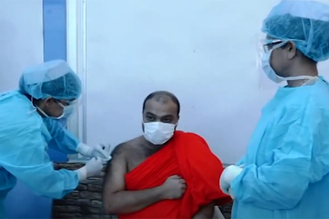 COVID vaccination for monks & other religious leaders