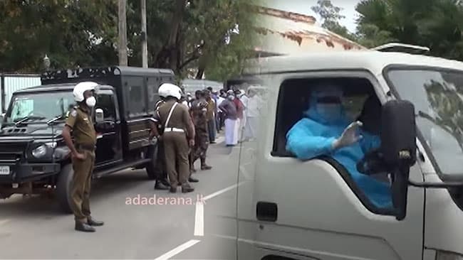 Sri Lanka begins burial of Covid-19 victims