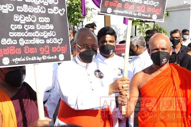 Continuous protests until justice is done, Cardinal says