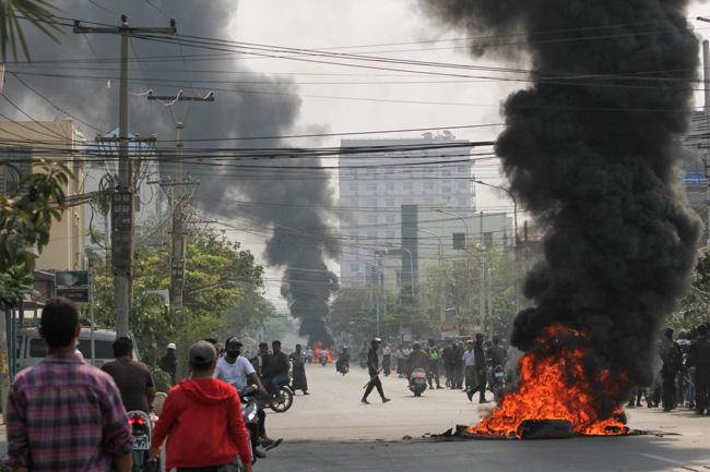 Many Myanmar protesters killed as junta holds military parade