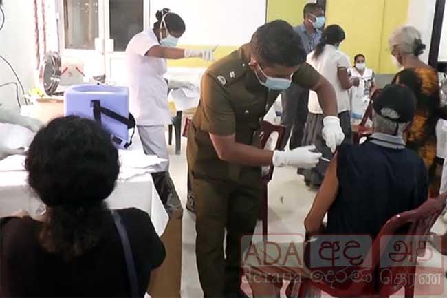 Administering first dose of AstraZeneca vaccine suspended