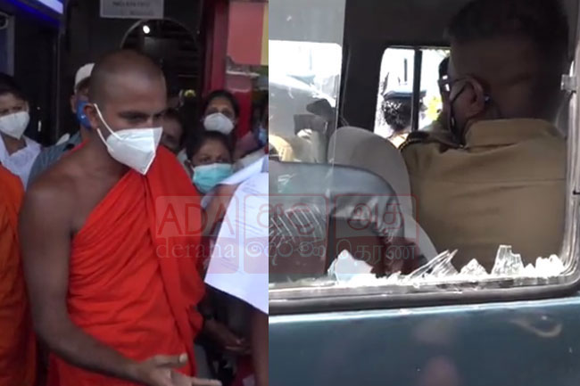 Ven. Jamburewela Chandrarathana Thero arrested