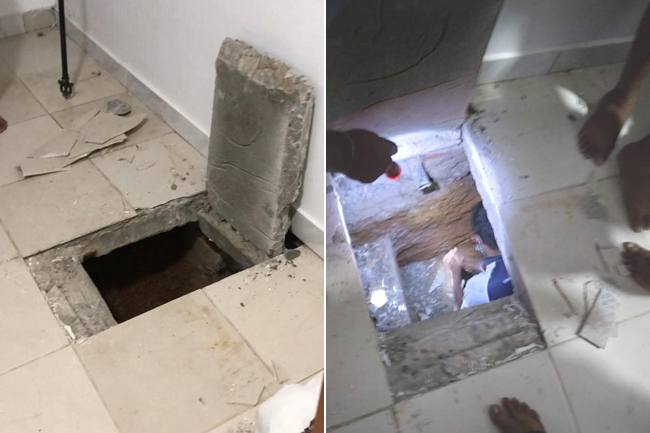 Wanted drug dealer arrested while hiding inside bunker