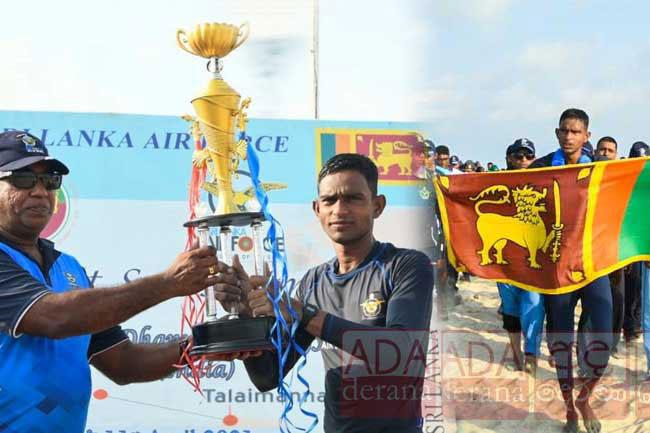 SLAF swimmer sets new Asian record swimming across Palk Strait