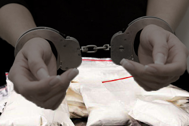 Woman arrested with heroin and drug money