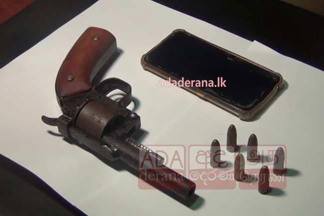 Man arrested in Kalutara with locally made revolver