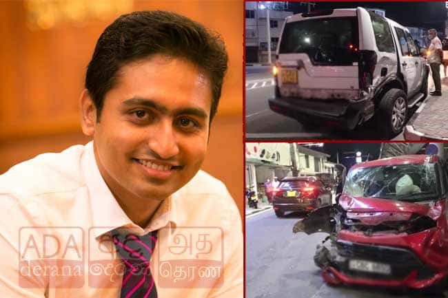 MP Wijeyadasa’s son arrested over Rajagiriya accident