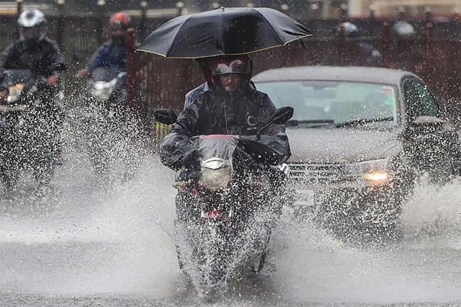 Four provinces to receive heavy rains of about 100 mm