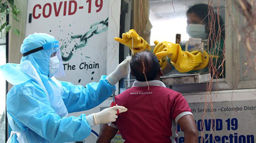 Sri Lanka’s daily coronavirus cases count climbs to 1,913