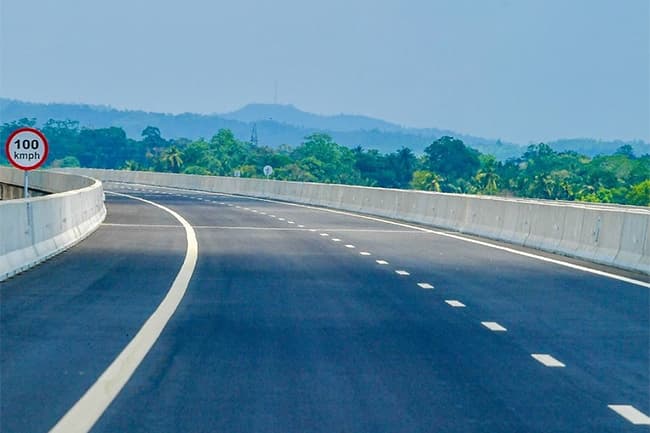 Mattala Interchange on Southern Expressway temporarily closed