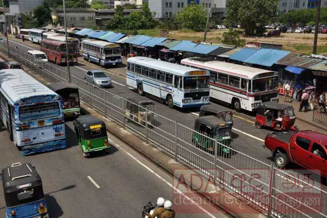 Inter-provincial bus services halted