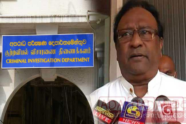 Report called from CID over AG’s statement on Easter attacks probes - Sarath Weerasekara