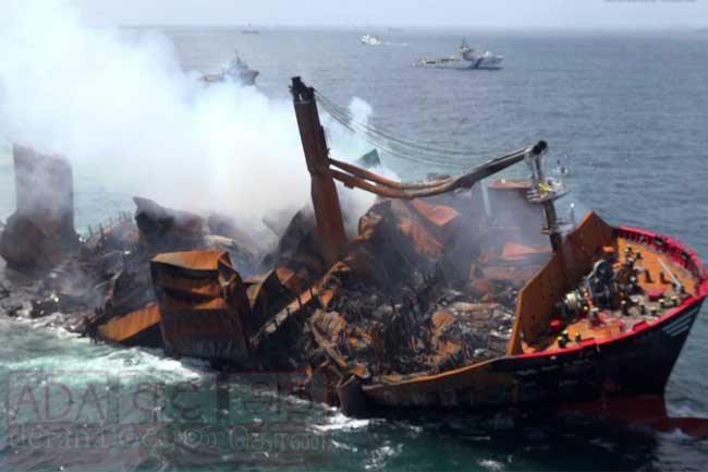 Calculating environmental damage of ‘X-Press Pearl’ fire begins