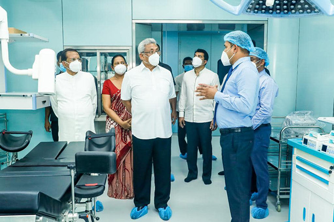 China-Sri Lanka Friendship National Nephrology Specialized Hospital declared open