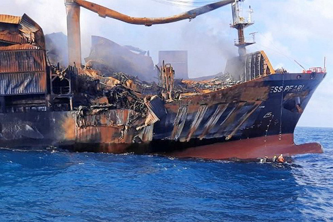 No bunker fuel remains onboard X-Press Pearl, salvor reports confirm