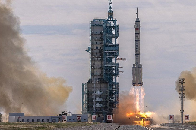 China launches crewed spacecraft Shenzhou-12 in historic mission