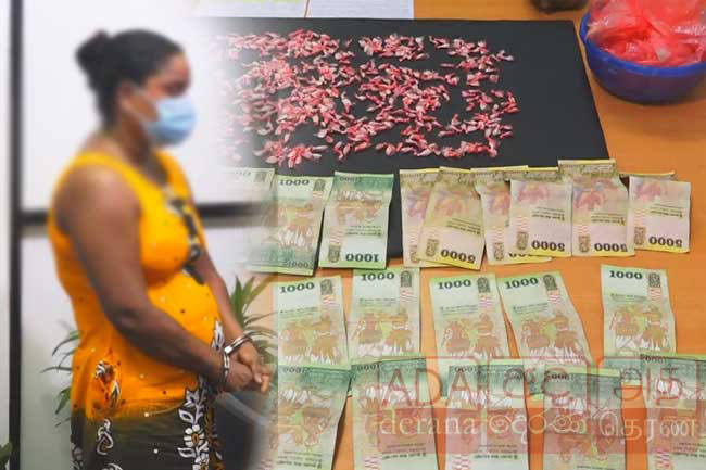 ‘Kudu Mangalika’ arrested with heroin