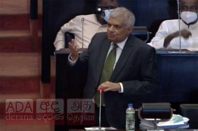 Ranil hits out at ‘semi-militarization’ of country and failure of COVID task force