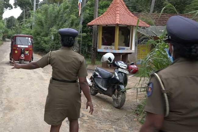 Kuda Waskaduwa West GN division isolated