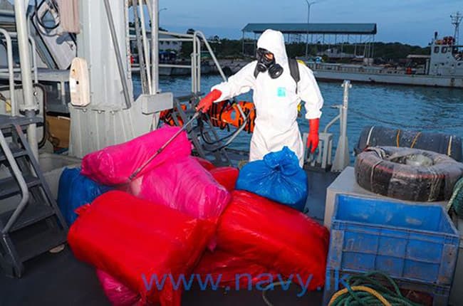 Navy seizes Kerala Cannabis worth over Rs 103 mn