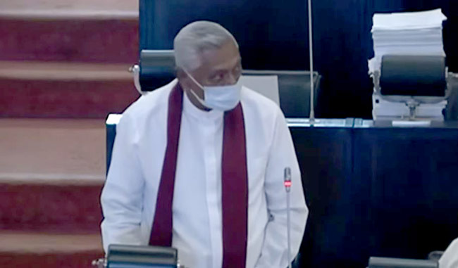 KNDU Bill not presented on Friday, Chamal says in parliament