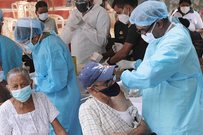 Three-day inoculation program in WP from tomorrow for unvaccinated senior citizens