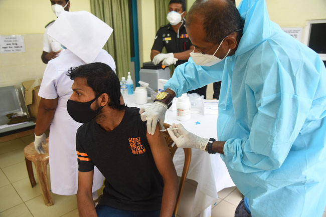 24 percent of population completed COVID-19 vaccination