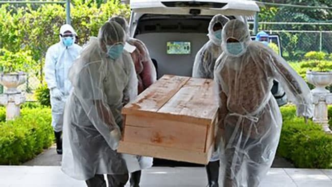 Sri Lanka’s daily coronavirus deaths surpass 200 for first time as death toll tops 8,000