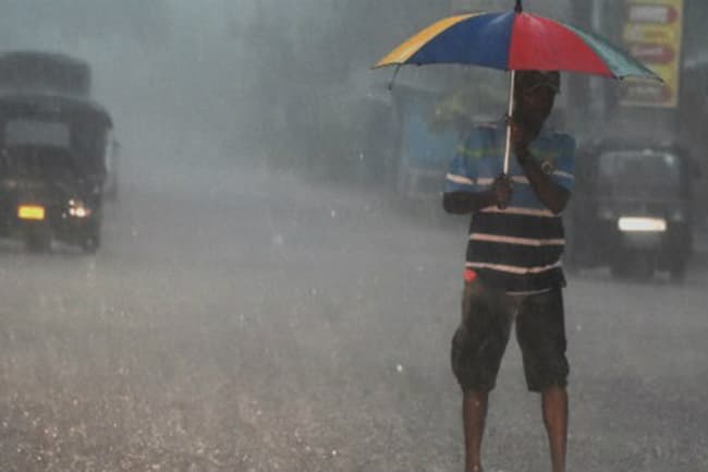 Nine districts to receive heavy rains above 100mm