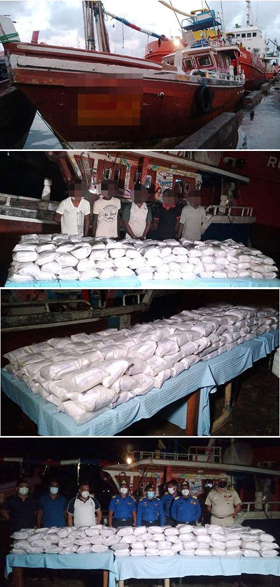 Heroin seized by navy estimated to be worth more than Rs. 2,321 million