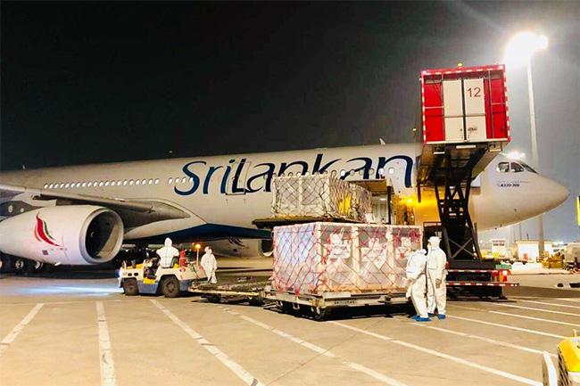 Four million more Sinopharm vaccine doses arrive in Sri Lanka