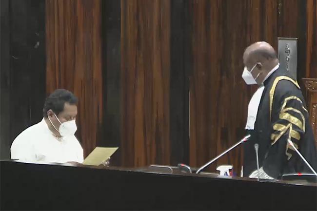 Jayantha Ketagoda sworn in again as Member of Parliament