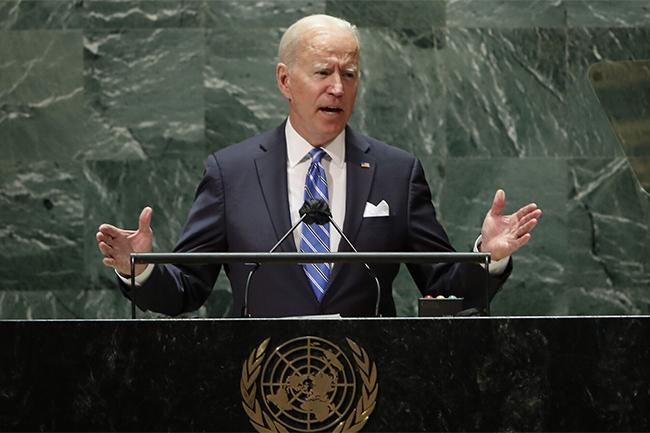 U.S. opening an ‘era of relentless diplomacy’ - Biden says in first UN address