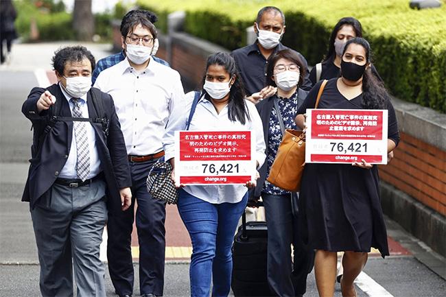 Kin of Sri Lankan who died in detention urges Japan immigration to accept responsibility
