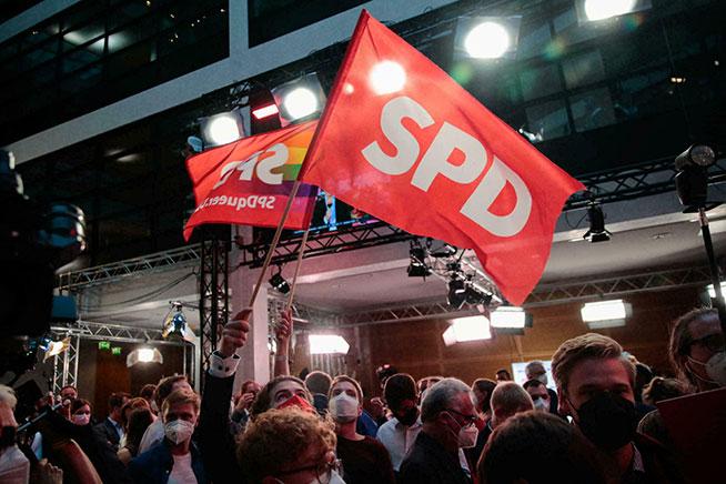German Elections: Social Democrats narrowly beat Merkel’s party
