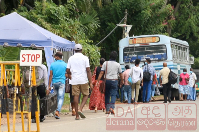 Dilum speaks on resumption of interprovincial public transport services