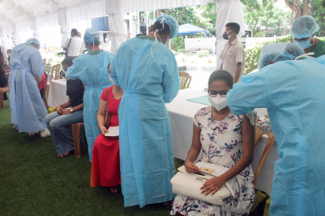 Locations of COVID vaccination centres operating today