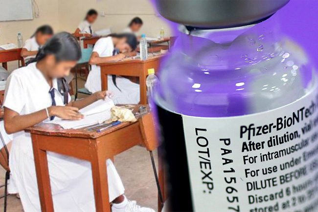COVID vaccinations for A/L students in Colombo District begin today