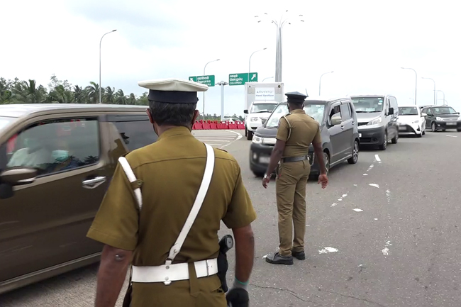 Heavy traffic reported at Welipenna Exit on Southern Expressway